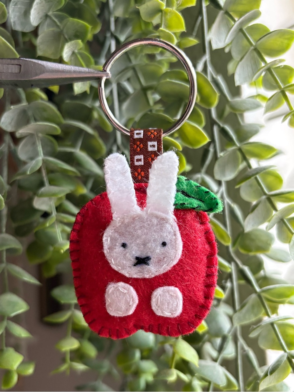 Miffy Felt Keychain